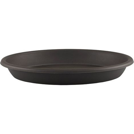 Runde Untertasse 22cm Anthrazit