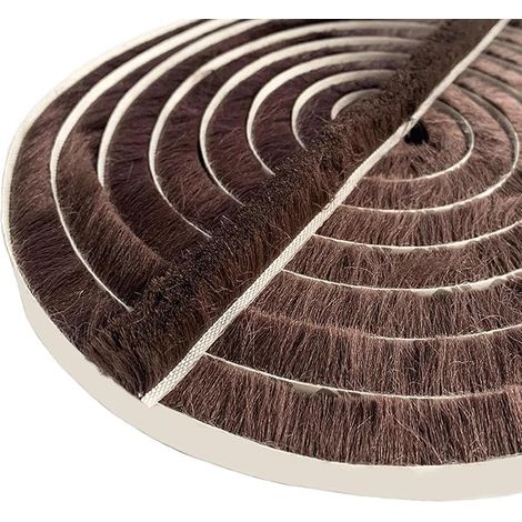 Joint Brosse Porte, Brun, Fenetrepour Lsolation Phonique Coulissante, Moustiquaire (1/5)