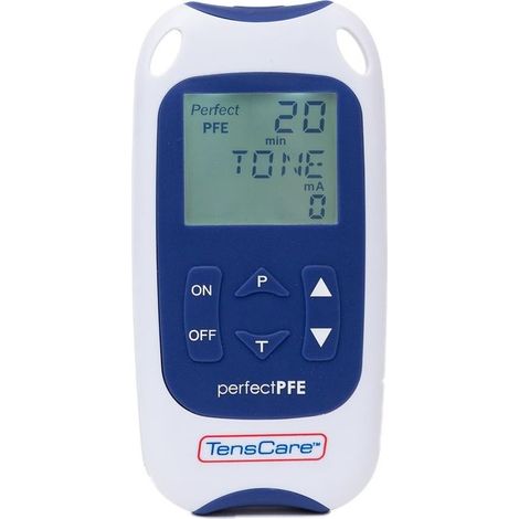 TensCare Perfect PFE per uomini – Elettrostimolatore, allena e rinforza i muscoli del pavimento pelvico per combattere l'incontinenza e la disfunzione erettile. Tecnologia TENS e EMS.Kegel
