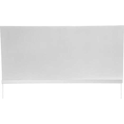 Set avec panneau de tête en acrylique et base blanche pour unité de rangement de papier. réf 93240 (1/2)