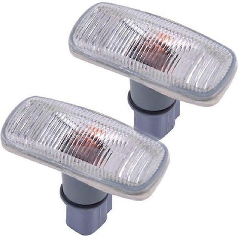 Feux latéraux de clignotant, indicateur de répétiteur pour véhicule, paire de 2 lampes de gabarit, ampoule de signalisation latérale, clignotant latéral auto. (1/5)
