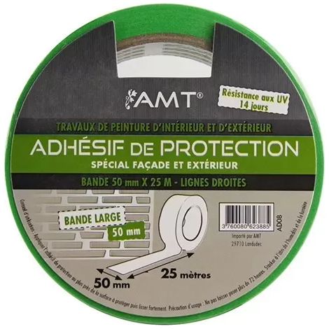 AMT Adhésif de masquage Spécial Extérieur Bande Larges (AD08) (1/2)