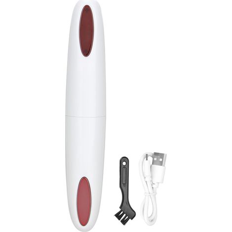 Recourbe-cils électrique chauffant rechargeable USB, outil à cils longue tenue naturel blanc (1/5)