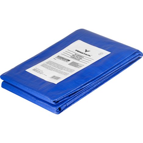 Bâche 140 g/m2 bleu-argent 5x8m Vorstahl (1/5)