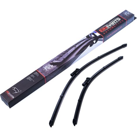 Spazzole tergicristallo anteriori 610/460 mm dedicate a VW Caddy III/IV, Touran 1T, Skoda, Peugeot, KIA (1/4)