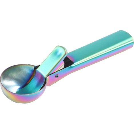 Milageto Cuillère à crème glacée en Aluminium Prise Confortable pour (1/5)