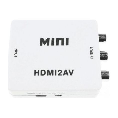 CONVERTISSEUR HDMI VERS RCA AUDIO VIDEO POUR PIECES SON VIDEO - G817301