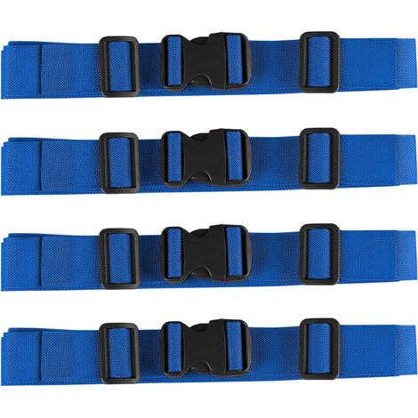 Sangle en nylon résistante et réglable, clip de fixation pour vélo, idéale pour les voyages et les activités de plein air. (1/4)