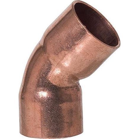 Raccord madeinitaly 5041 cobre codo 45 grados 22 mm