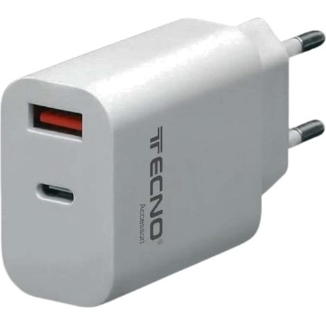 Caricatore Usb Tc-883 20W Usb+Type-C Qc3.0+Pd