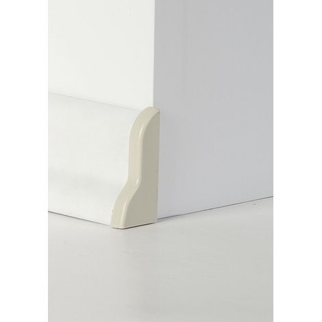 Classen Endkappen für FUXX-Laminatleiste foliert 20 x 40 mm buche weiß Clips & Ecken