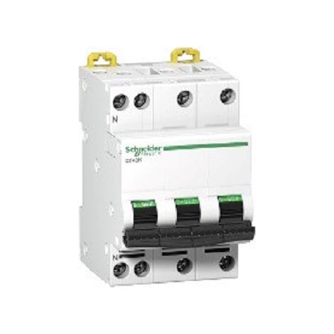 Schneider A9N21116 Circuit breaker 3P+N 25A current C Prodis DT40K