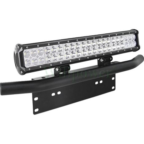 Lichtleiste, kombinierter Lichtstrahl, robustes Material, 126-W-Halterung