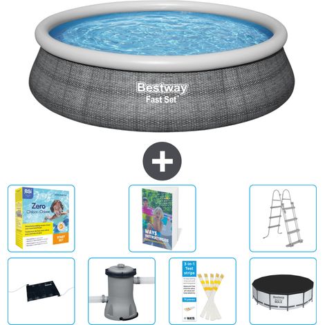 Bestway Bestway Fast Set Ronde - 457x107 cm - 8-pièces S408 (1/5)