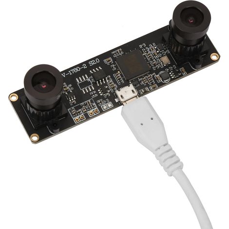 Module caméra USB 1 mégapixel avec objectif grand angle 72°, utilisant la puce OV9732. (1/5)