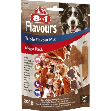 8in1 Hundeleckerli BetterBello 200 g Triple Flavour Mix (1/2)
