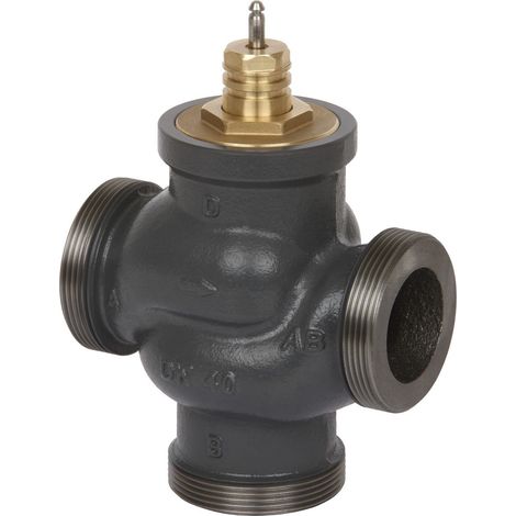 Danfoss Valvola miscelatrice a 3 vie VRG 3 DN25 Kvs 10,0, PN16, GG-25, 065Z0117