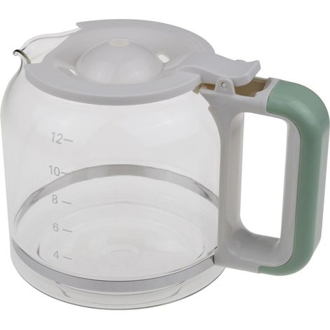 Delonghi - verseuse en verre 1342 ser. Verde/crema - at4066009020