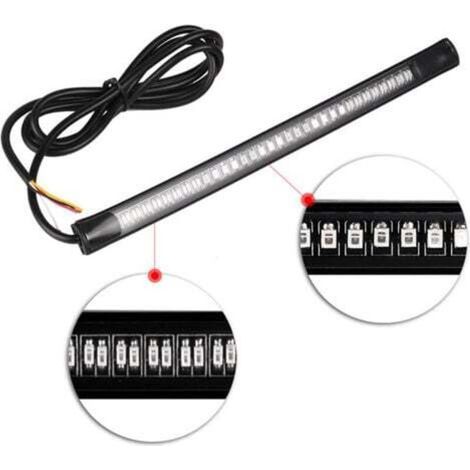 1pcs, 48 Feux Stop Led pour Moto Voiture Vélo Feux Clignotant Bande de Lumière 12V (1/4)
