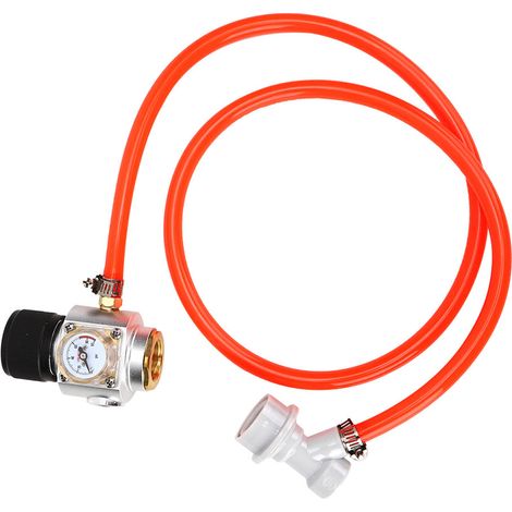 Mini régulateur de gaz CO2, chargeur de CO2 portable, manomètre, outil de brassage amateur avec verrouillage à bille (1/5)