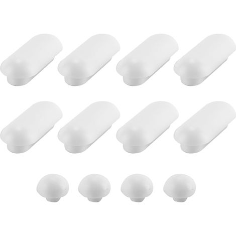 Lot De 12 Tampons Pour Abattant De WC, Coussinets De Support Pour Abattant De WC, Entretoises Pour Siège, Tampon En Caoutchouc Insonorisant (1/5)