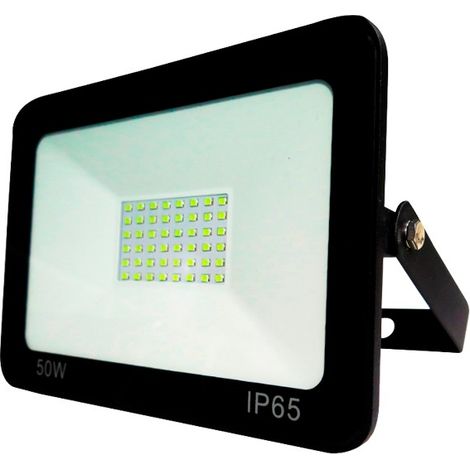 PROYECTOR LED EXTRAPLANO IP65 50W 4000K 230V NEGRO FBRIGHT ECO