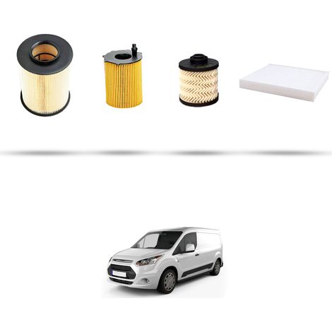 Kit tagliando 4 filtri compatibile con Ford Transit Connect II 1.5 TDCi 55kw dal 2015 (1/5)