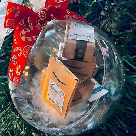 Boules de Noël transparentes pour décorer le sapin, la maison et les fêtes. (1/5)