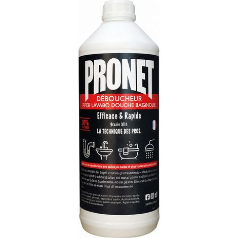 Pronet Sbloccante per Tubature 1 Litro - Pronet