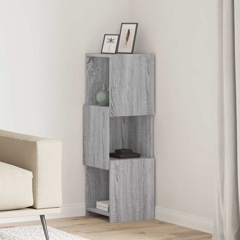 Eckschrank Graues Sonoma 30,5x30x95cm Holzwerkstoff