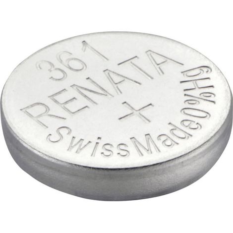 Renata Pile bouton 361 1.55 V 1 pc(s) 24 mAh oxyde d'argent