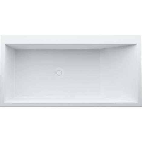 LAUFEN Kartell Bañera de fundición mineral versión empotrada (1/3)