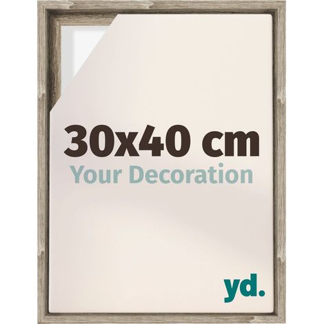Your Decoration - Cadre flottant  - Chene Sonoma - Cadre en caisse américaine pour toile sur chassis - MDF - Lyon (1/5)