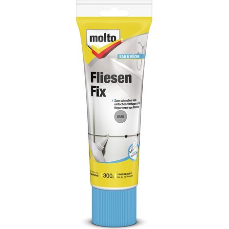 MOLTO 3in1 Fliesenfix, grau, 300g