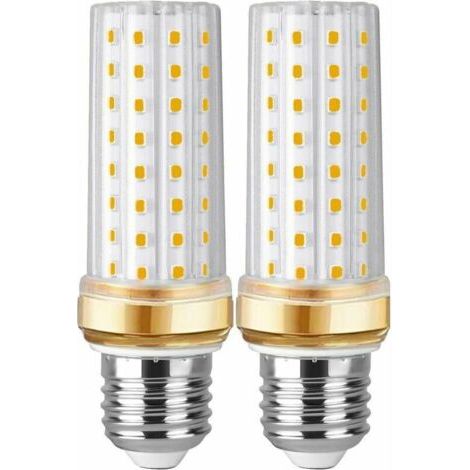Ampoule LED E27 Blanc Chaud 20W Équivalent Ampoule Halogène , 3000K 1000lm 360 Angle Non Dimmable Vis E27 Pas de Scintillement éclairage E27 Led Lot de 2 (1/5)