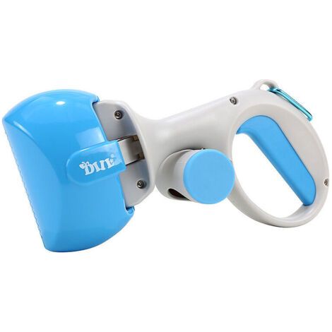Ciseaux de merde de chien portables, outil de nettoyage de merde d'animal de compagnie en plein air avec distributeur de sacs po (1/5)