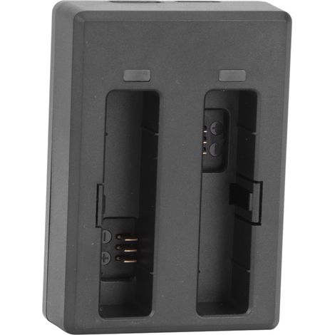 Chargeur portable SJCAM USB A10 pour batteries DV à double emplacement avec interface d'entrée micro-USB Type-C (1/5)
