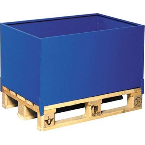 Carrello ribalta per pallet porta fusti olio o scarti inquinanti Kongamek KM3031