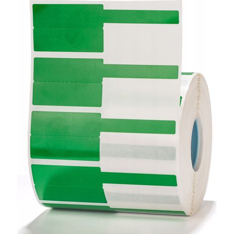 Etichette autoadesive NIIMBOT 38 x 25 + 40 mm, 1000 pezzi, per stampante K3/W KABLI GREEN