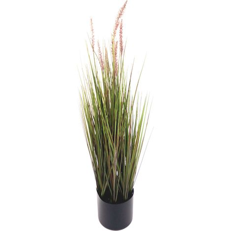 Künstliches Pampas-Gras 90cm Dekogras Grashalm Kunstpflanze Zimmerpflanze