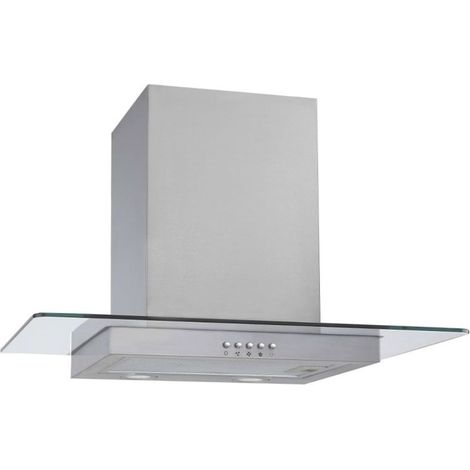 PKM Dunstabzugshaube Wandesse GS1-60CIXPH Edelstahl mit Glasschirm 60 cm EEK: B (1/5)