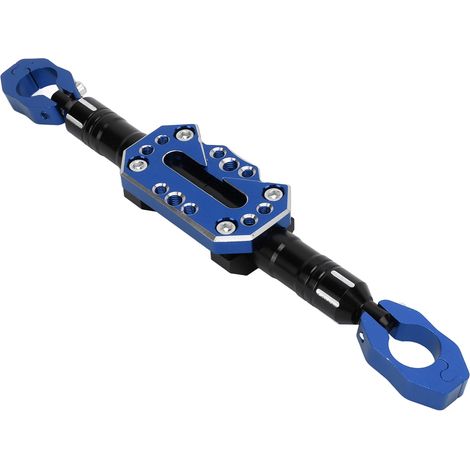 Multifunktionale Motorrad-Verlängerungsstange, CNC-gefräst, stabil und einfach zu montieren, blaue Lenkdruckverlängerungsstange (1/5)