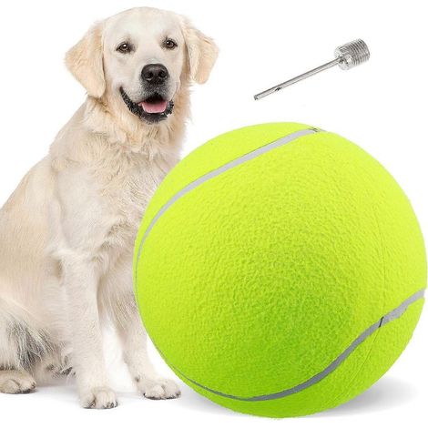 Riesiger 24-cm-Tennisball für große Haustiere / Outdoor / Sport / Strandgrün (1/4)