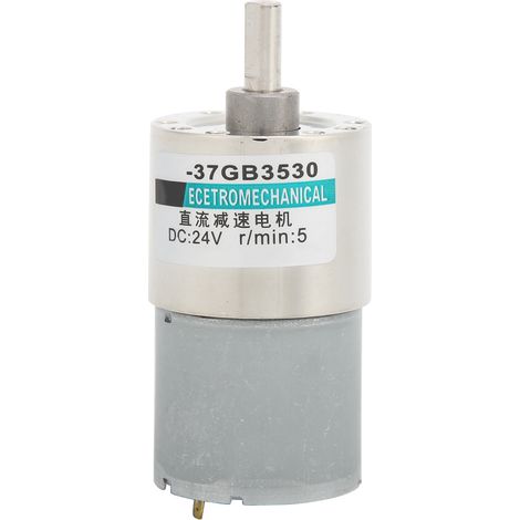Gleichstrommotor mit CW/CCW-Unterstützung, hohes Drehmoment für CNC-Werkzeugmaschinen, 24 V XD-37GB520, 50 U/min, hohe Leistung (1/5)