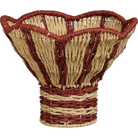Mica Decorations Panier de rangement Marron clair H20xl28xL28cm (1/5)
