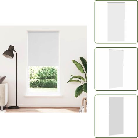Verdunkelungsrollo Verdunklungsrollo 100 x 230 cm weiß - Verdunkelung Rollo - Fensterrollo - Raffstore - Tageslichtblockierer - Raumgestaltung (1/5)