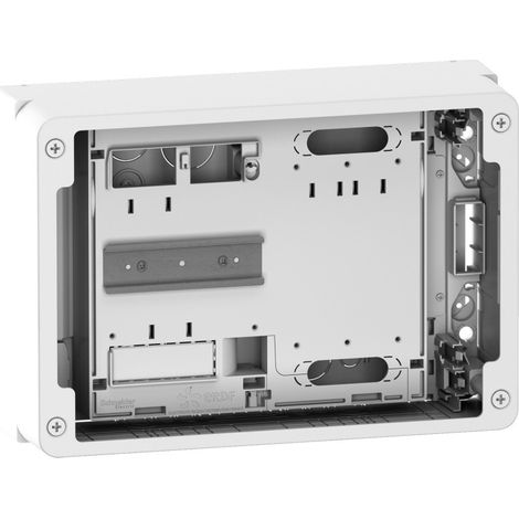 Schneider Electric – Panneau de contrôle monophasé 18 modules – Compatible Linky et CBE – Installation simplifiée pour résidentiel – Schneider