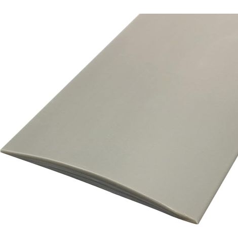 Bande de transition de sol autocollante en PVC pour carrelage, bois, stratifié, joint les espaces - Gris clair - 1 m x 5 cm (1/5)
