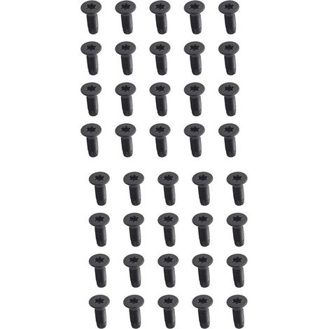 Viti e bulloni Torx compatibili con gli standard CJ, YJ, LJ, TJ 1976-2006, adatti per la sostituzione di portiere, parabrezza, roll-bar e portelloni posteriori. 40 pezzi per confezione.