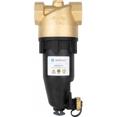 Afriso ADS 181 HP separatore di contaminanti nero